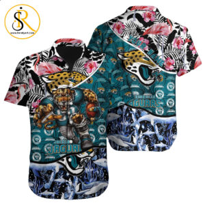 Jacksonville Jaguars Hawaiian Shirt NFL Football Custom Hawaiian Shirt for Men Women Gift For Fans 50 SeratyArt