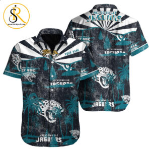 Jacksonville Jaguars Hawaiian Shirt NFL Football Custom Hawaiian Shirt for Men Women Gift For Fans SeratyArt
