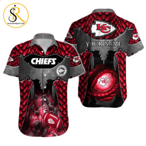 Kansas City Chiefs Hawaiian Shirt NFL Football Custom Hawaiian Shirt for Men Women Gift For Fans 11 SeratyArt