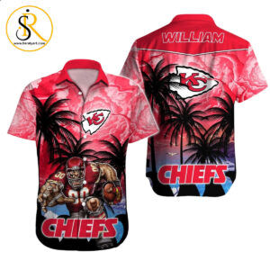 Kansas City Chiefs Hawaiian Shirt NFL Football Custom Hawaiian Shirt for Men Women Gift For Fans 17 SeratyArt