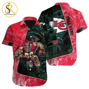 Kansas City Chiefs Hawaiian Shirt NFL Football Custom Hawaiian Shirt for Men Women Gift For Fans 18 SeratyArt