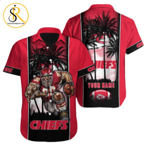 Kansas City Chiefs Hawaiian Shirt NFL Football Custom Hawaiian Shirt for Men Women Gift For Fans 21 SeratyArt