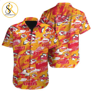 Kansas City Chiefs Hawaiian Shirt NFL Football Custom Hawaiian Shirt for Men Women Gift For Fans 26 SeratyArt