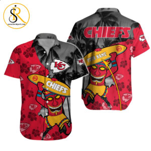 Kansas City Chiefs Hawaiian Shirt NFL Football Custom Hawaiian Shirt for Men Women Gift For Fans 3 SeratyArt