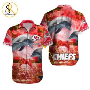 Kansas City Chiefs Hawaiian Shirt NFL Football Custom Hawaiian Shirt for Men Women Gift For Fans 43 SeratyArt