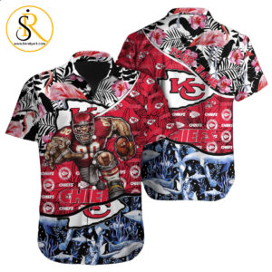 Kansas City Chiefs Hawaiian Shirt NFL Football Custom Hawaiian Shirt for Men Women Gift For Fans 49 SeratyArt
