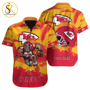 Kansas City Chiefs Hawaiian Shirt NFL Football Custom Hawaiian Shirt for Men Women Gift For Fans 52 SeratyArt