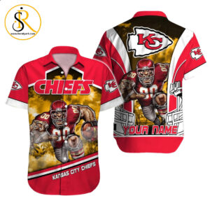 Kansas City Chiefs Hawaiian Shirt NFL Football Custom Hawaiian Shirt for Men Women Gift For Fans 9 SeratyArt