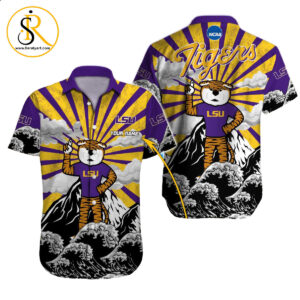 LSU TIGERS NCAA Hawaiian Shirt Custom Hawaii Shirt for Men Women Gift for Fans 11 SeratyArt