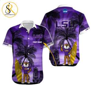 LSU TIGERS NCAA Hawaiian Shirt Custom Hawaii Shirt for Men Women Gift for Fans 12 SeratyArt