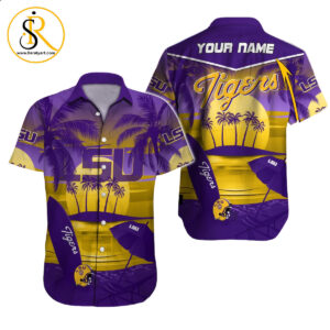 LSU TIGERS NCAA Hawaiian Shirt Custom Hawaii Shirt for Men Women Gift for Fans 14 SeratyArt