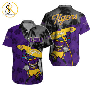 LSU TIGERS NCAA Hawaiian Shirt Custom Hawaii Shirt for Men Women Gift for Fans 4 SeratyArt