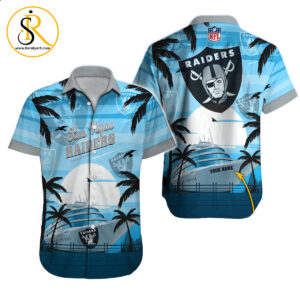 Las Vegas Raiders Hawaiian Shirt NFL Football Custom Hawaiian Shirt for Men Women Gift For Fans 46 SeratyArt