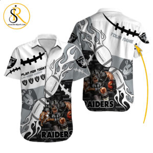 Las Vegas Raiders Hawaiian Shirt NFL Football Custom Hawaiian Shirt for Men Women Gift For Fans 50 SeratyArt
