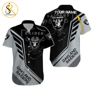 Las Vegas Raiders Hawaiian Shirt NFL Football Custom Hawaiian Shirt for Men Women Gift For Fans 7 SeratyArt