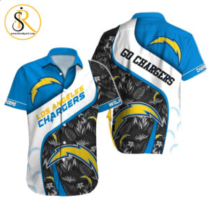 Los Angeles Chargers Hawaiian Shirt NFL Football Custom Hawaiian Shirt for Men Women Gift For Fans 10 SeratyArt