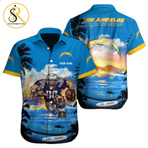 Los Angeles Chargers NFL NFL Football Custom Hawaiian Shirt for Men Women Gift For Fans 2 SeratyArt