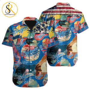 Los Angeles Dodgers MLB Custom Hawaiian shirt for Men Women Gift for Fans SeratyArt