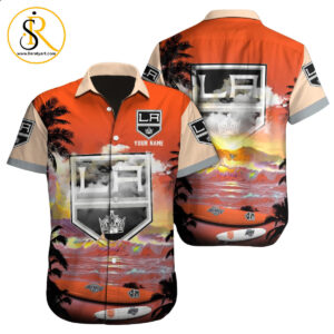 Los Angeles Kings NHL Custom Hawaii Shirt for Men Women Gift for Fans SeratyArt