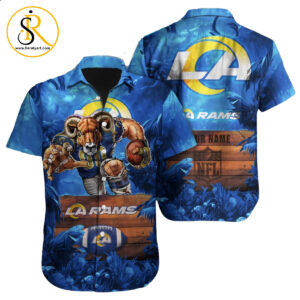 Los Angeles Rams Hawaiian Shirt NFL Football Custom Hawaiian Shirt for Men Women Gift For Fans 21 SeratyArt