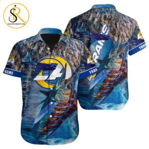 Los Angeles Rams Hawaiian Shirt NFL Football Custom Hawaiian Shirt for Men Women Gift For Fans 28 SeratyArt
