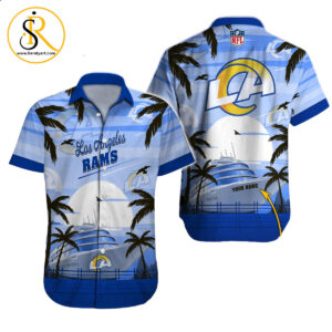 Los Angeles Rams Hawaiian Shirt NFL Football Custom Hawaiian Shirt for Men Women Gift For Fans 48 SeratyArt