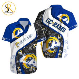 Los Angeles Rams Hawaiian Shirt NFL Football Custom Hawaiian Shirt for Men Women Gift For Fans 9 SeratyArt