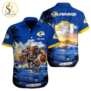 Los Angeles Rams NFL NFL Football Custom Hawaiian Shirt for Men Women Gift For Fans 2 SeratyArt