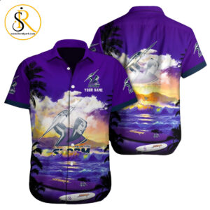 Melbourne Storm NRL Custom Hawaii Shirt for Men Women Gift for Fans SeratyArt