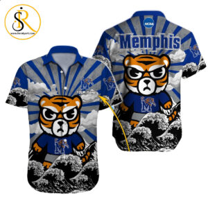 Memphis Tigers NCAA Hawaiian Shirt Custom Hawaii Shirt for Men Women Gift for Fans 11 SeratyArt