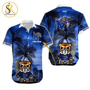 Memphis Tigers NCAA Hawaiian Shirt Custom Hawaii Shirt for Men Women Gift for Fans 12 SeratyArt
