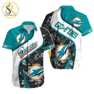 Miami Dolphins Hawaiian Shirt NFL Football Custom Hawaiian Shirt for Men Women Gift For Fans 10 SeratyArt