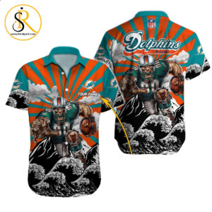 Miami Dolphins Hawaiian Shirt NFL Football Custom Hawaiian Shirt for Men Women Gift For Fans 47 SeratyArt