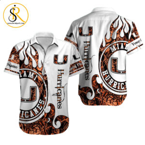 Miami Hurricanes NCAA Hawaiian Shirt Custom Hawaii Shirt for Men Women Gift for Fans 8 SeratyArt