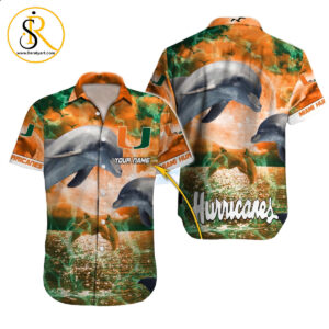 Miami Hurricanes NCAA Hawaiian Shirt Custom Hawaii Shirt for Men Women Gift for Fans 9 SeratyArt
