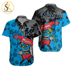 Miami Marlins MLB Hawaiian Shirt Custom Hawaii Shirt for Men Women Gift for Fans 2 SeratyArt