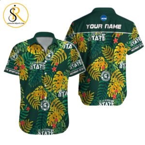 Michigan State Spartans NCAA Hawaiian Shirt Custom Hawaii Shirt for Men Women Gift for Fans 10 SeratyArt