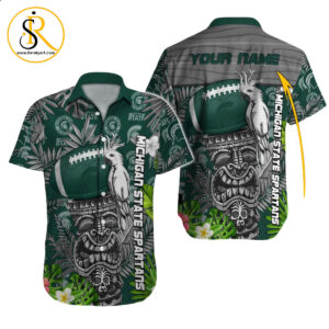 Michigan State Spartans NCAA Hawaiian Shirt Custom Hawaii Shirt for Men Women Gift for Fans 2 SeratyArt