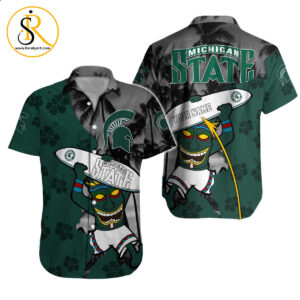Michigan State Spartans NCAA Hawaiian Shirt Custom Hawaii Shirt for Men Women Gift for Fans 4 SeratyArt