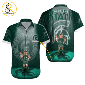 Michigan State Spartans NCAA Hawaiian Shirt Custom Hawaii Shirt for Men Women Gift for Fans 6 SeratyArt