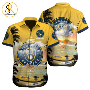 Milwaukee Brewers MLB Custom Hawaii Shirt for Men Women Gift for Fans SeratyArt