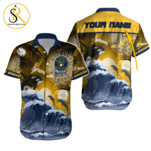 Milwaukee Brewers MLB Hawaiian Shirt Custom Hawaii Shirt for Men Women Gift for Fans 3 SeratyArt