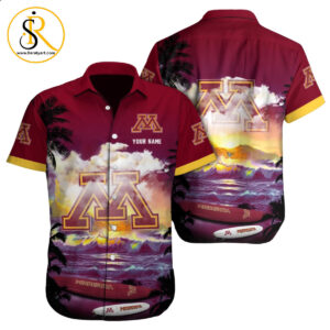 Minnesota Golden Gophers NCAA3 Custom Hawaii Shirt for Men Women Gift for Fans SeratyArt