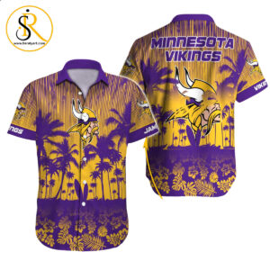 Minnesota Vikings Hawaiian Shirt NFL Football Custom Hawaiian Shirt for Men Women Gift For Fans 33 SeratyArt