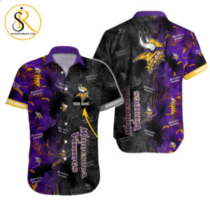 Minnesota Vikings NFL Hawaii Shirt NFL Football Custom Hawaiian Shirt for Men Women Gift For Fans 3 SeratyArt