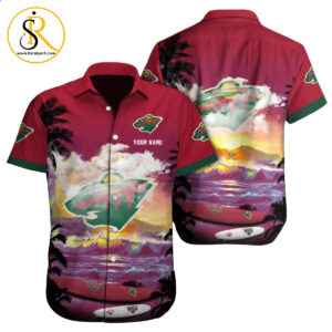 Minnesota Wild NHL Custom Hawaii Shirt for Men Women Gift for Fans SeratyArt