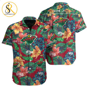 Minnesota Wild NHL Custom Hawaiian shirt for Men Women Gift for Fans SeratyArt