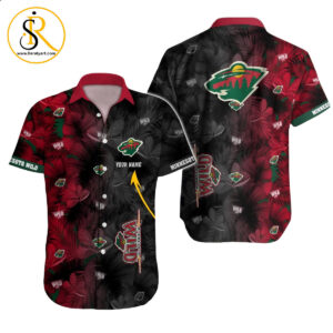 Minnesota Wild NHL Hawaii Shirt Custom Hawaii Shirt for Men Women Gift for Fans SeratyArt