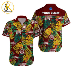 Mississippi State Bulldogs NCAA Hawaiian Shirt Custom Hawaii Shirt for Men Women Gift for Fans 10 SeratyArt