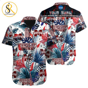 Mississippi State Bulldogs NCAA Hawaiian Shirt Custom Hawaii Shirt for Men Women Gift for Fans 14 SeratyArt